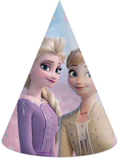 FROZEN II WIND SPIRIT PARTY HATS PK6