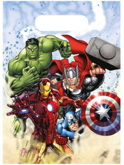 MARVELS AVENGERS PARTY BAGS PK6