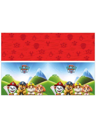 PAW PATROL RESCUE HEROES PLASTIC TABLECOVER