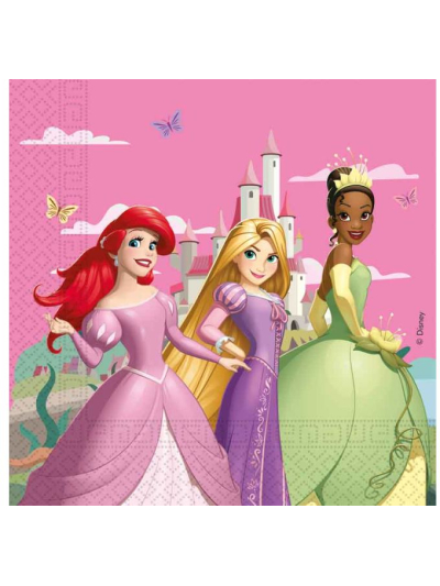 PRINCESS CREATE YOUR WORLD NAPKINS PK20