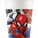 SPIDERMAN WORLD OF WEBS PAPER CUPS 200ML PK8