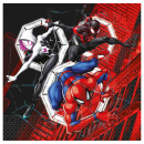SPIDERMAN WORLD OF WEBS NAPKINS PK20