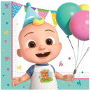 COCOMELON BIRTHDAY PAPER NAPKINS PK20