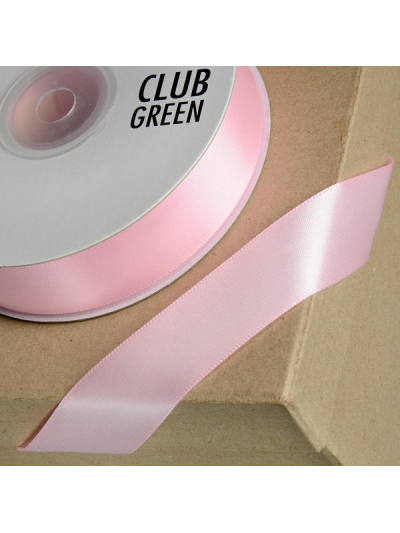 DELUXE SATIN RIBBON 15MMX25 PINK